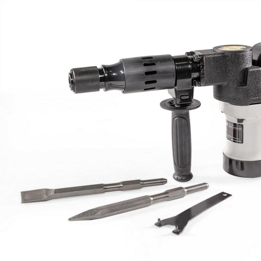 XtremepowerUS 1000-Watt 21 in. Electric Demolition Hammer Jack Hammer Concrete Breaker Chisel Bit with Case