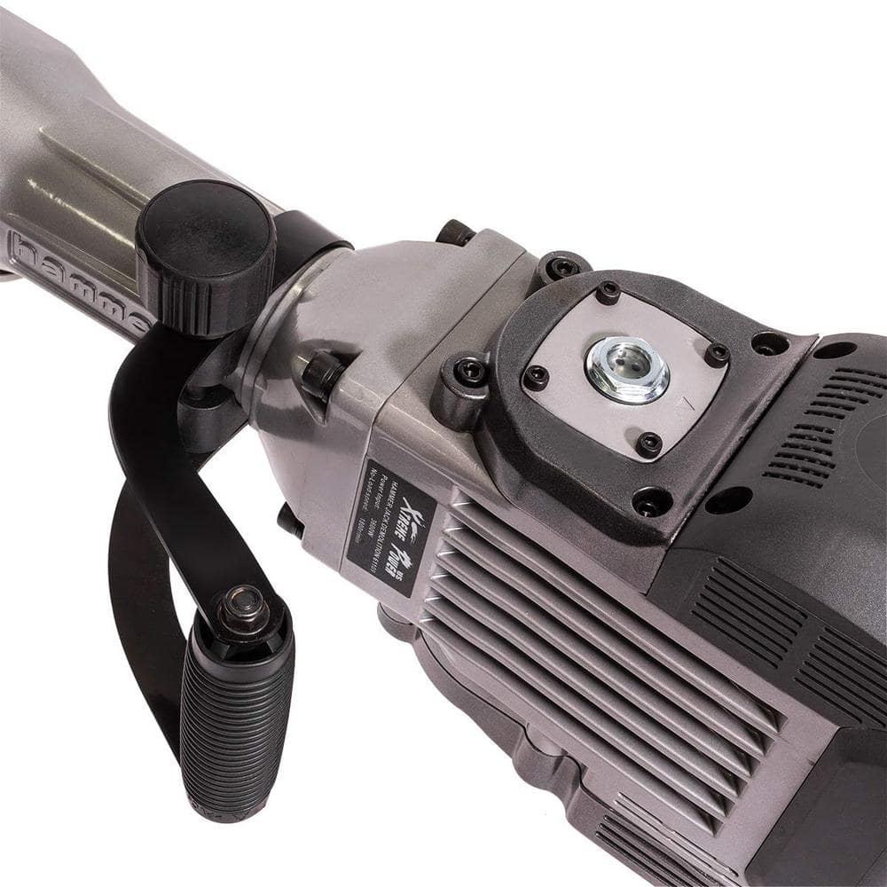XtremepowerUS 36.6 in. x 16.5 in. Electric Jack Hammer Demolition Power Tool, 2 Chisels, Case with Plastic Handle