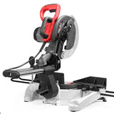 XtremepowerUS 10 in. 110-Volt Corded Single Bevel Sliding Compound Power Compact Miter Saw with Beam Guide