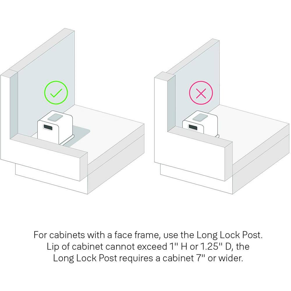 Yale Smart Cabinet Door Lock with Bluetooth