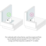 Yale Smart Cabinet Door Lock with Bluetooth
