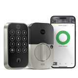 Yale Assure Lock 2; Smart Door Lock with WiFi and Touchscreen Keypad; Satin Nickel