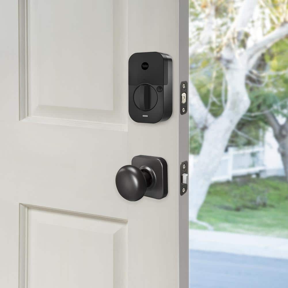 Yale Assure Lock 2; Smart Door Lock with WiFi and Touchscreen Keypad; Black Suede
