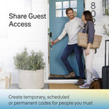 Yale Assure Lock 2; Smart Door Lock with WiFi and Touchscreen Keypad; Black Suede