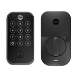 Yale Assure Lock 2; Smart Door Lock with WiFi and Touchscreen Keypad; Black Suede