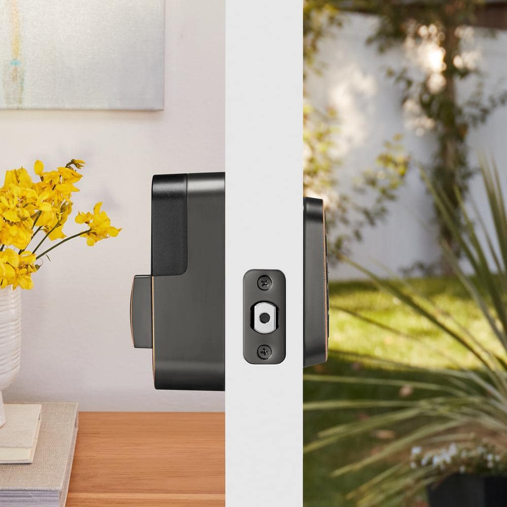 Yale Assure Lock 2; Keyless Smart Door Lock with Bluetooth and Pushbutton Keypad, Oil Rubbed Bronze
