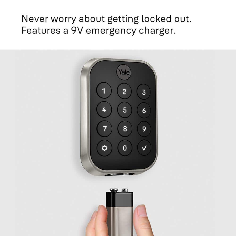 Yale Assure Lock 2; Keyless Smart Door Lock with Bluetooth and Pushbutton Keypad, Oil Rubbed Bronze