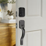 Yale Assure Lock 2; Keyless Smart Door Lock with Wi-Fi and Fingerprint Access; Black Suede