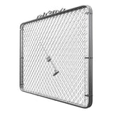 YARDGARD 10 ft. W x 6 ft. H Galvanized Steel Drive-Through Gate 2-panels