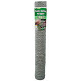 YARDGARD 4 ft. x 150 ft. 20 GA Poultry Netting-Galvanized Steel 2 in. Mesh 308496B