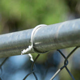 YARDGARD SpeedyTie Chain Link Fence Steel Combo Pack 1-3/8" for Top Rail (100 PCS), 1-5/8" for Line Post (100 PCS), Drill Chuck