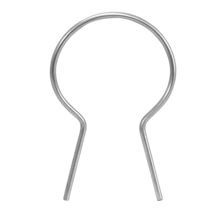 YARDGARD SpeedyTie Chain Link Fence Line Post Galvanized Steel Tie Wires 1-5/8" Diameter (100 PCS)