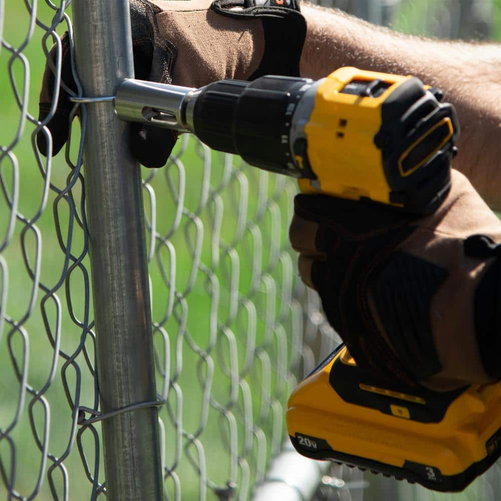 YARDGARD SpeedyTie Chain Link Fence Line Post Galvanized Steel Tie Wires 1-5/8" Diameter (100 PCS)