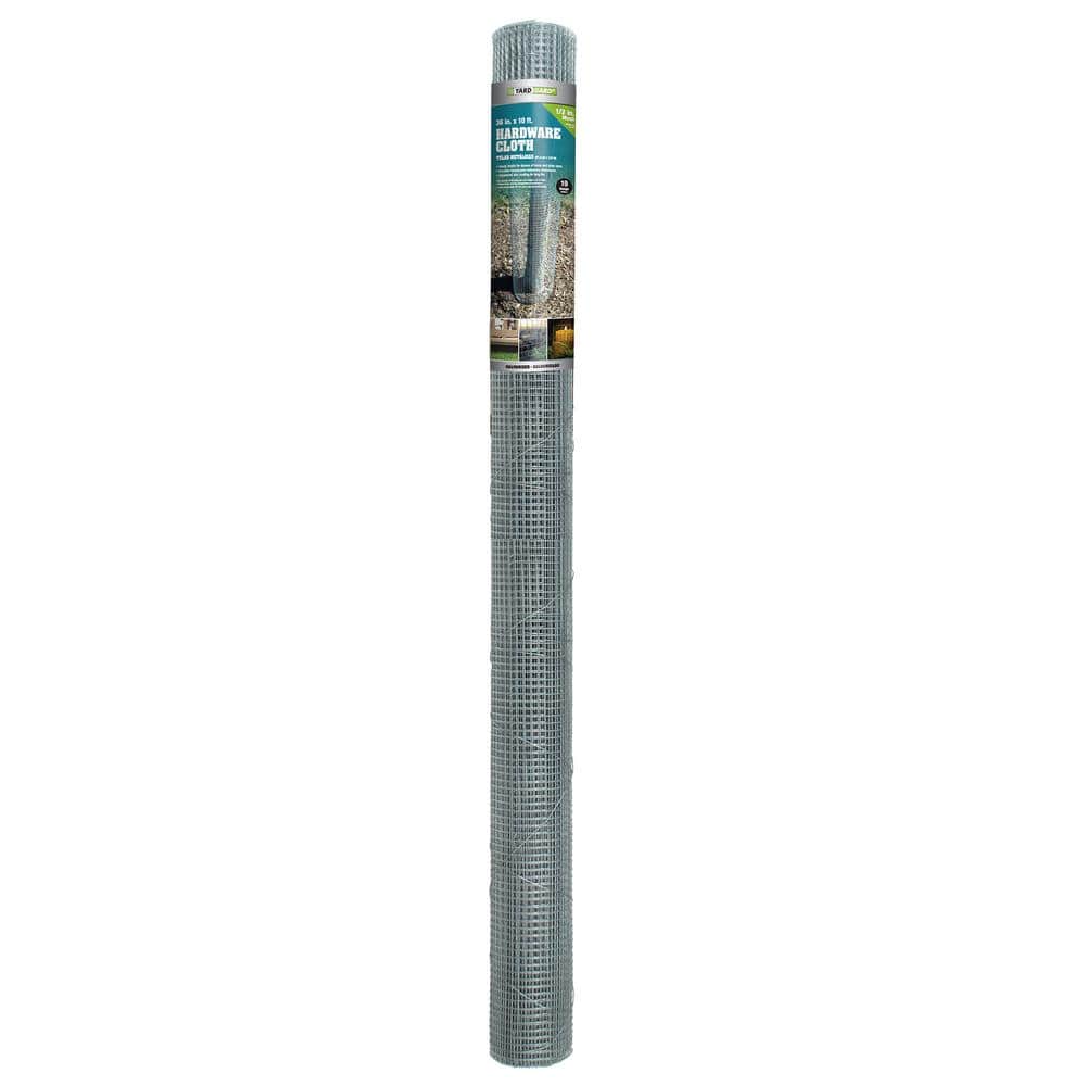 YARDGARD 1/2 in. x 3 ft. x 10 ft. 19-Gauge Galvanized Steel Hardware Cloth