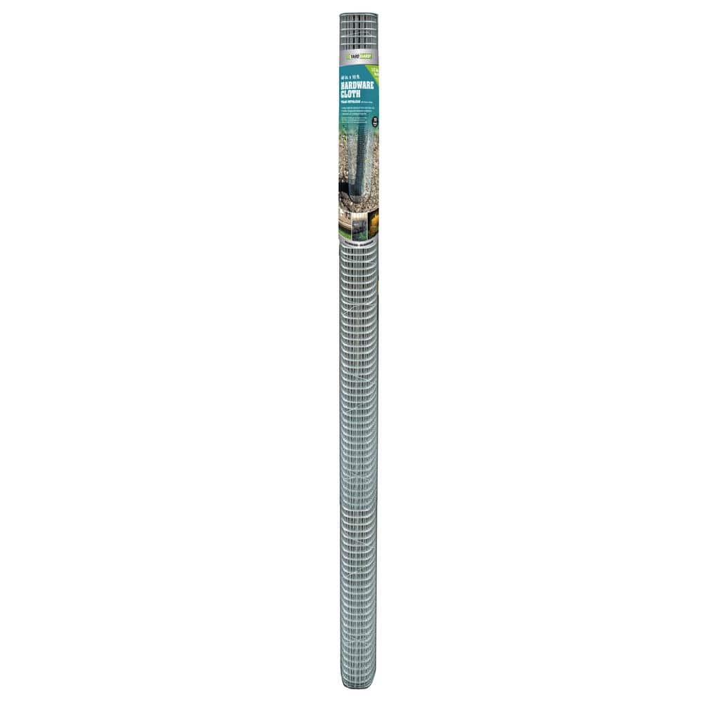 YARDGARD 1/2 in. Mesh x 4 ft. x 10 ft. 19-Gauge Galvanized Steel Hardware Cloth