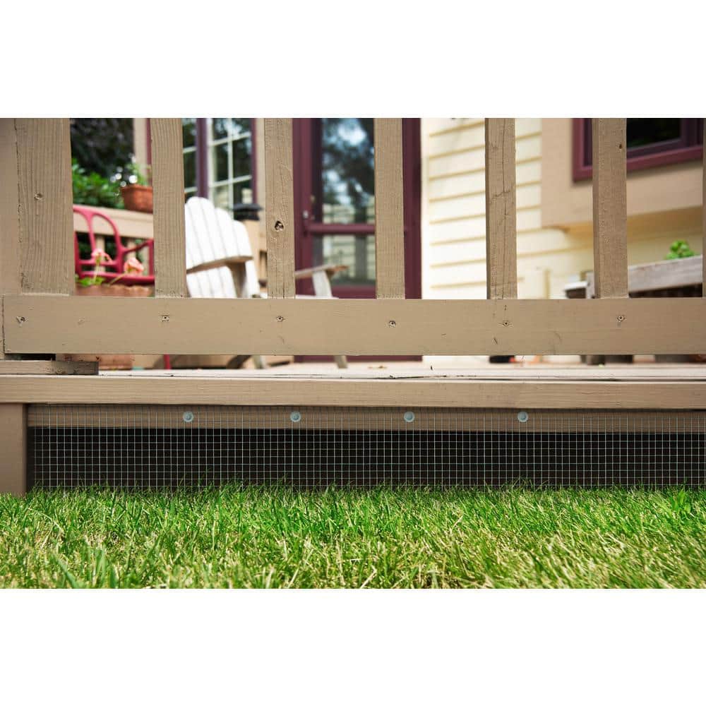 YARDGARD 1/4 in. x 4 ft. x 10 ft. 23-Gauge Galvanized Steel Hardware Cloth