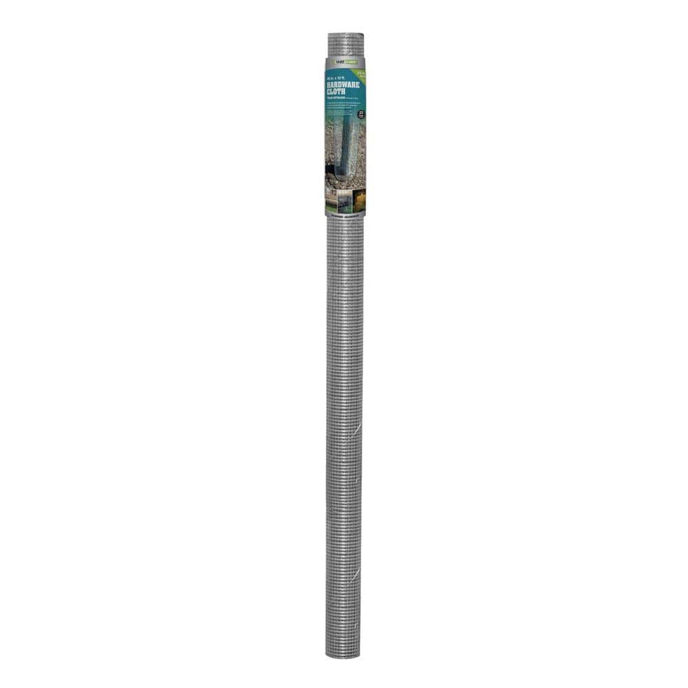 YARDGARD 1/4 in. x 4 ft. x 10 ft. 23-Gauge Galvanized Steel Hardware Cloth