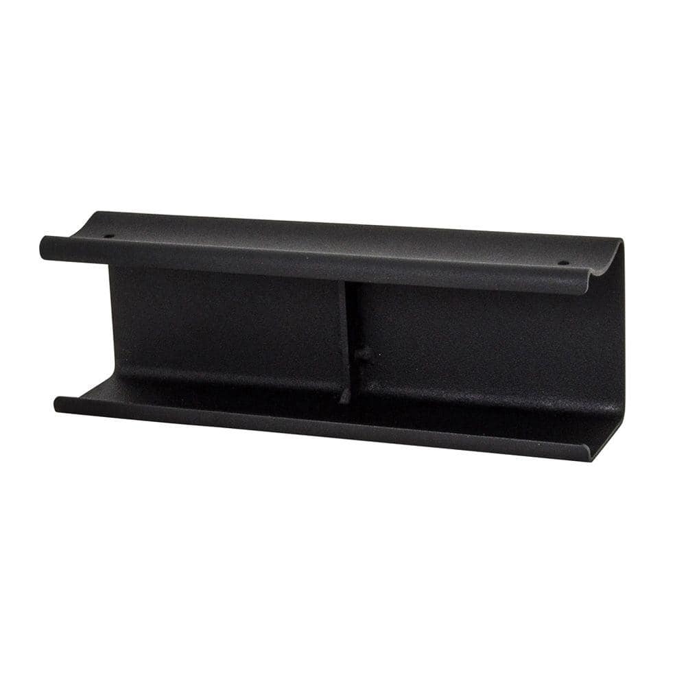 YARDGARD Select 2.5 in. x 8 in. x 1.8 in. Powder Coated Steel Replacement Fence Rail Sleeve