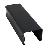 YARDGARD Select 2.5 in. x 8 in. x 1.8 in. Powder Coated Steel Replacement Fence Rail Sleeve