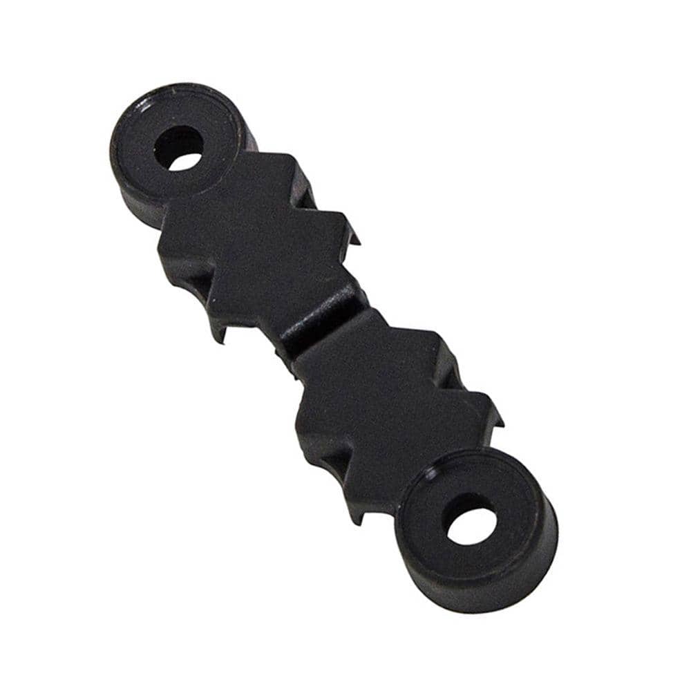 YARDGARD Select Replacement Clips-Panel To Post - Pack of 12 with Self Tapping Screws Black
