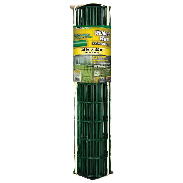 YARDGARD 3 ft. x 50 ft. 16-Gauge PVC-Coated Steel Welded Wire