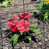 YARDGARD 2.3 ft. x 50 ft. PVC Black Garden Fence