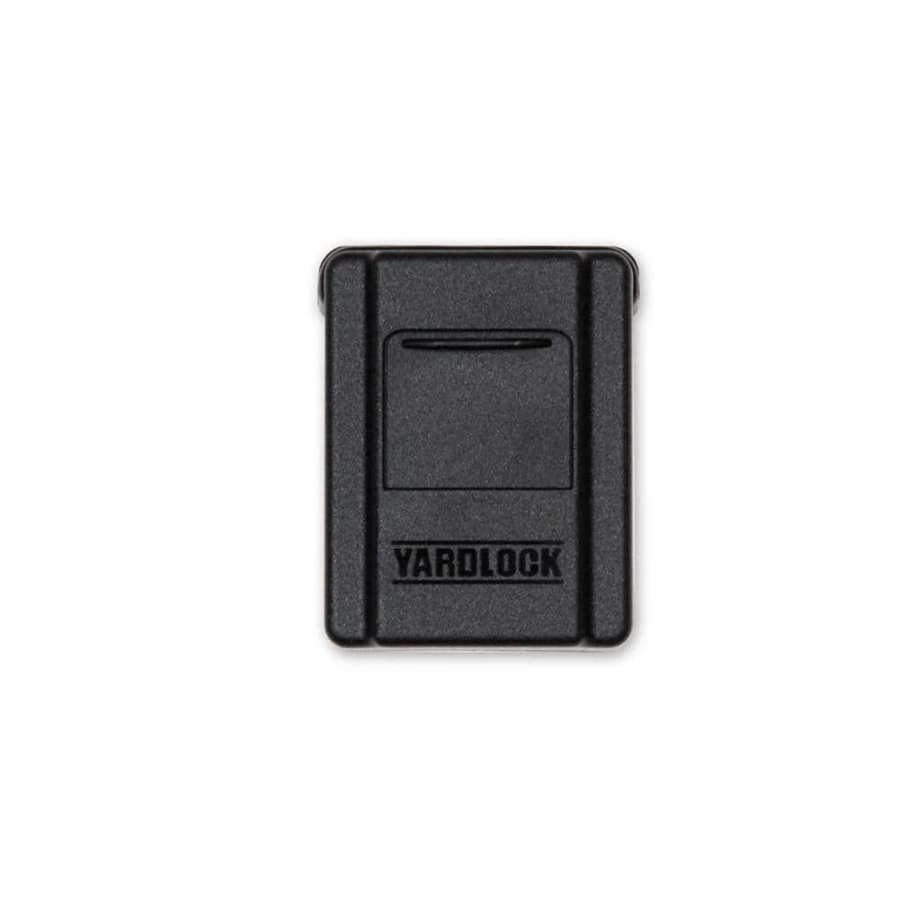 YARDLOCK Keyless Gate Lock Kit, Black