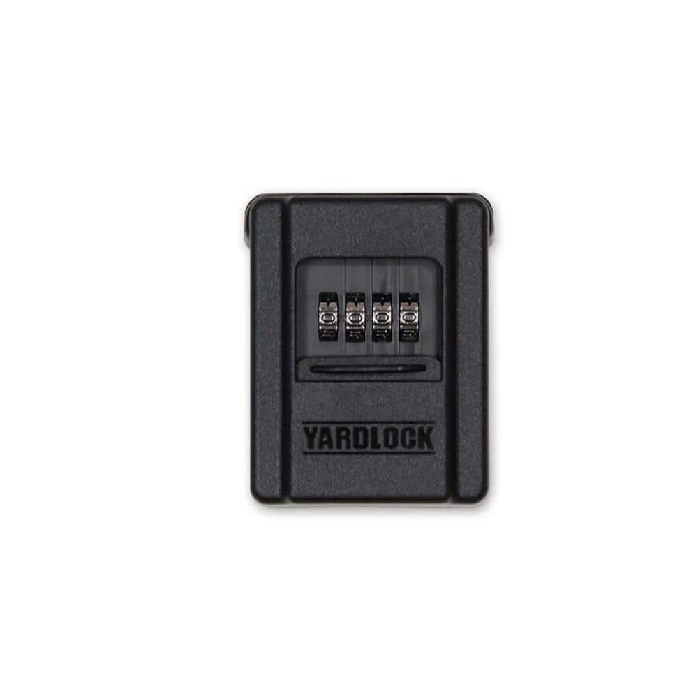 YARDLOCK Keyless Gate Lock Kit, Black