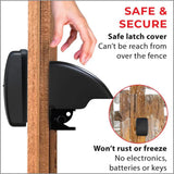 YARDLOCK Keyless Gate Lock XLB Kit, Black