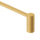 Moen Align 24-in Matte Black Wall Mount Single Towel Bar