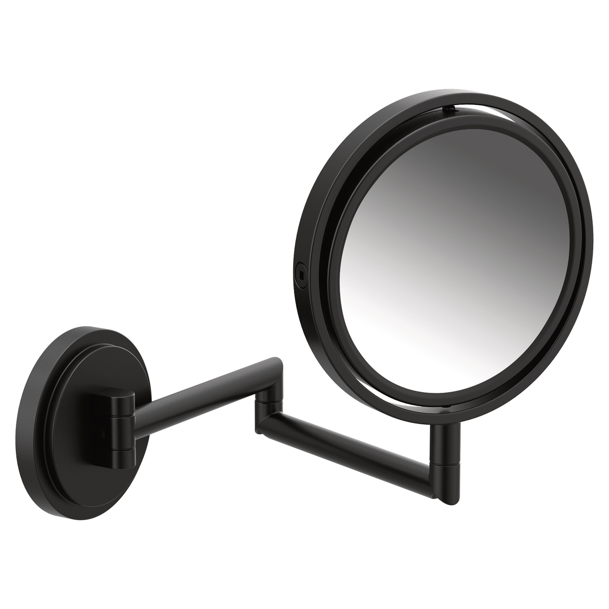 Moen Arris 13.85-in x 8.9-in Chrome Double-Sided Magnifying Wall-Mounted Vanity Mirror