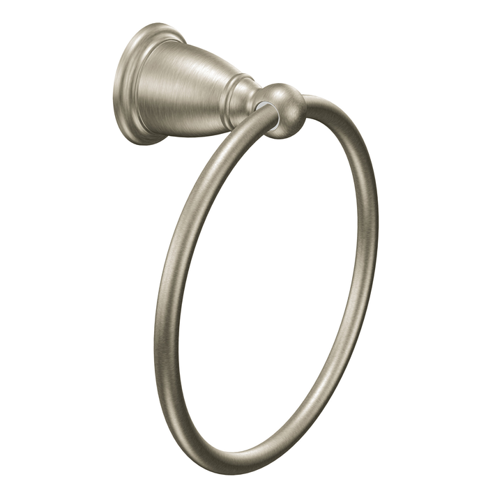 Moen Brantford Brushed Nickel Wall Mount Towel Ring
