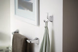 Moen Voss 18-in Polished Nickel Wall Mount Single Towel Bar