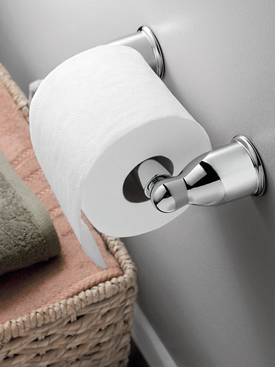 Moen Mason Brushed Chrome Surface-Mount Replacement Roller Toilet Paper Holder