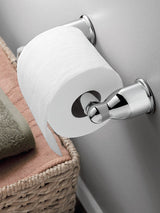 Moen Mason Brushed Chrome Surface-Mount Replacement Roller Toilet Paper Holder