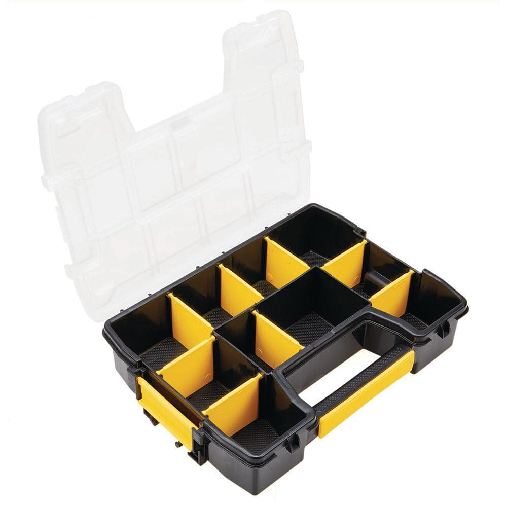 Stanley SoftMaster 12-Compartment Small Parts Light Organizer