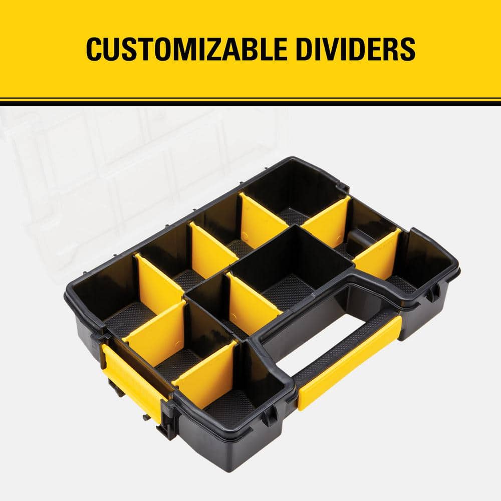 Stanley SoftMaster 12-Compartment Small Parts Light Organizer