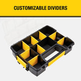 Stanley SoftMaster 12-Compartment Small Parts Light Organizer