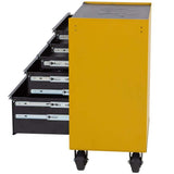 CAT Heavy-Duty 26 in. 5-Drawer Yellow 16-Gauge Steel Rolling Tool Cabinet with Keyed Locking System