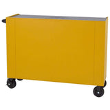 CAT Heavy Duty 52 in. W x 18 in. D 11-Drawer Yellow 16-Gauge Steel Rolling Tool Cabinet with Keyed Locking System