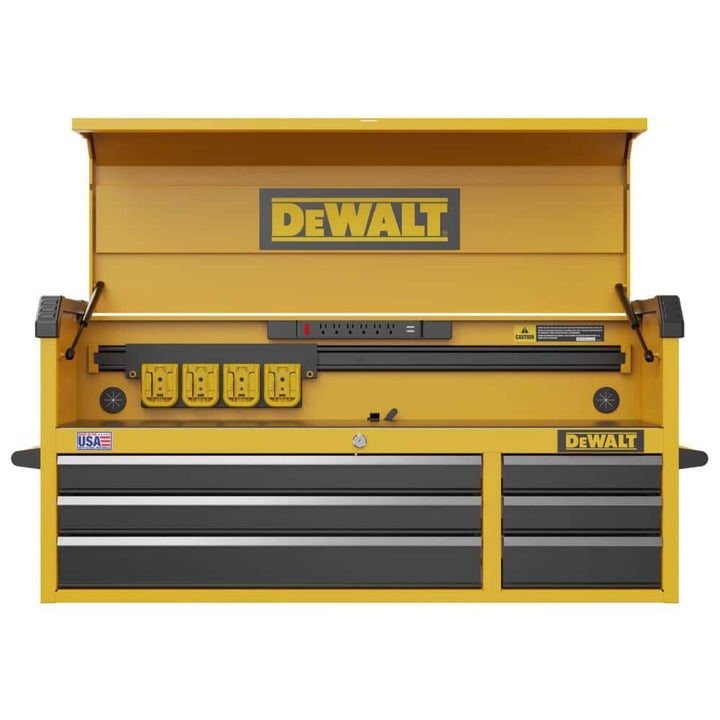 DEWALT 52 in. W x 19 in. D 6-Drawer Top Tool Chest