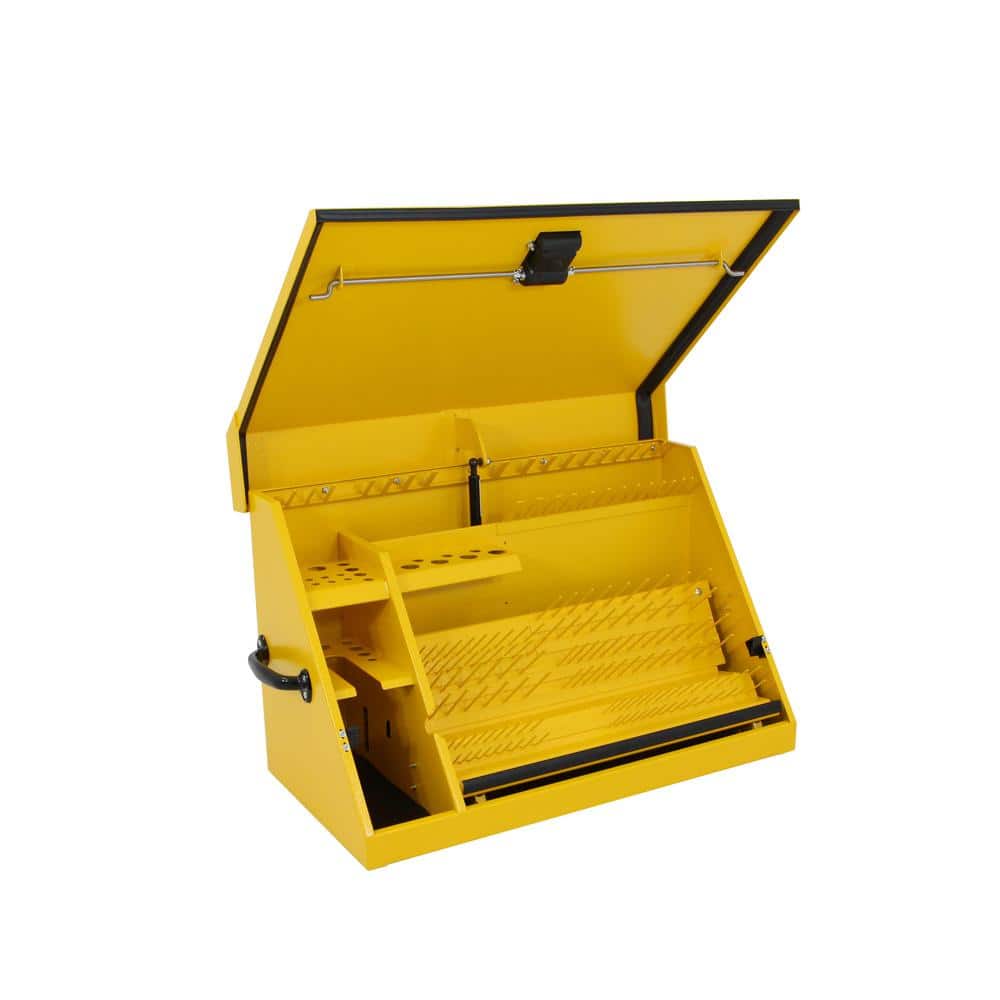 DEWALT 30 in. W x 15 in. D Triangle Toolbox for Sockets, Wrenches and Screwdrivers in Yellow Powder Coat