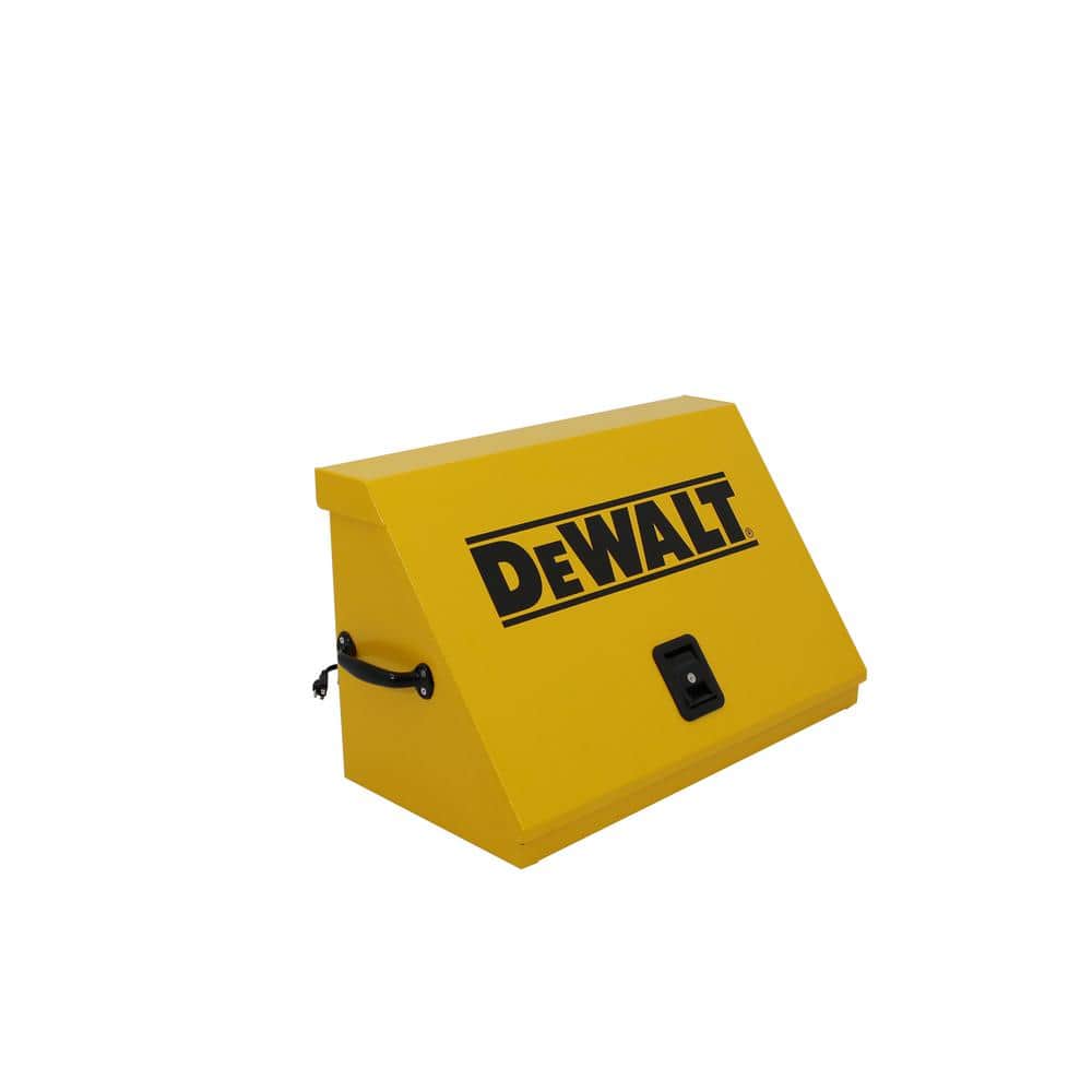 DEWALT 30 in. W x 15 in. D Triangle Toolbox for Sockets, Wrenches and Screwdrivers in Yellow Powder Coat
