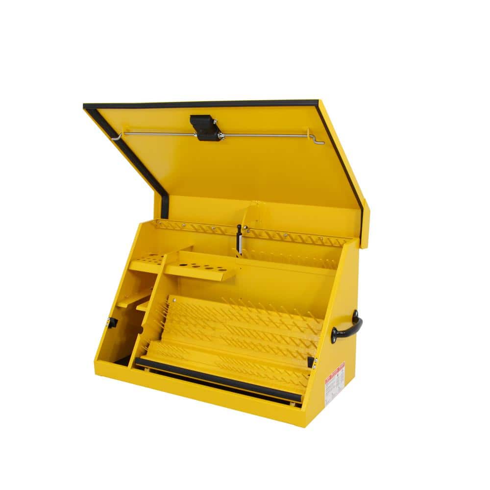 DEWALT 30 in. W x 15 in. D Triangle Toolbox for Sockets, Wrenches and Screwdrivers in Yellow Powder Coat