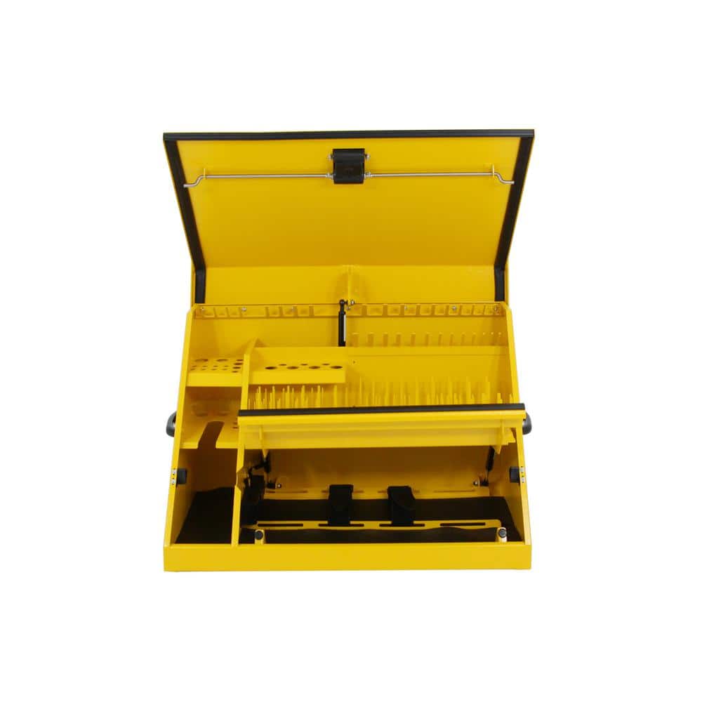 DEWALT 30 in. W x 15 in. D Triangle Toolbox for Sockets, Wrenches and Screwdrivers in Yellow Powder Coat