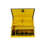 DEWALT 30 in. W x 15 in. D Triangle Toolbox for Sockets, Wrenches and Screwdrivers in Yellow Powder Coat