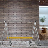 Wellco 1.5 in. x 1.5 in. x 1 in., 2 ft. x 2 ft., Fiberglass Molded Grating Composite for Floors Outdoor Drain Cover in Yellow