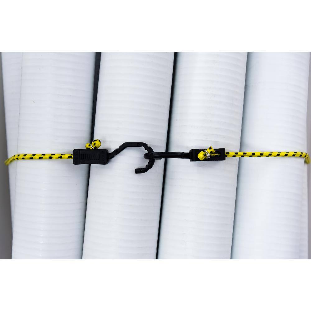 Keeper 40 in. ZipCord Adjustable Bungee Cord with Ultra Hooks