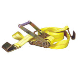 Keeper 30 ft. x 2 in. Ratchet Tie-Down with Flat Hooks, 10,000 lb Break Strength