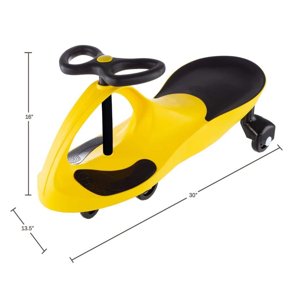 Lil Rider Yellow Wiggle Car Ride On